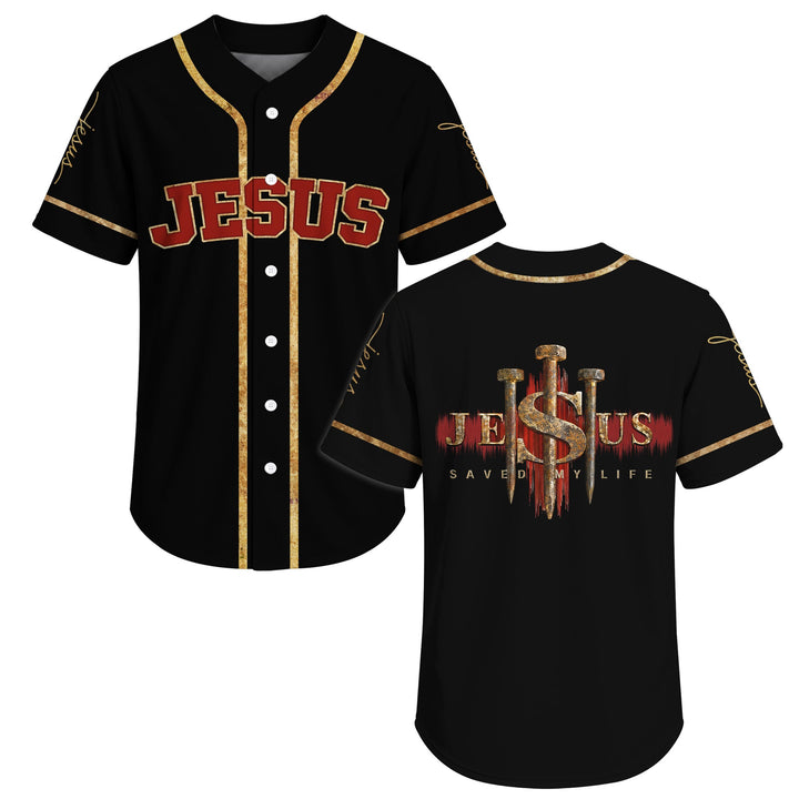 Jesus The Way The Life Christian Baseball Jersey