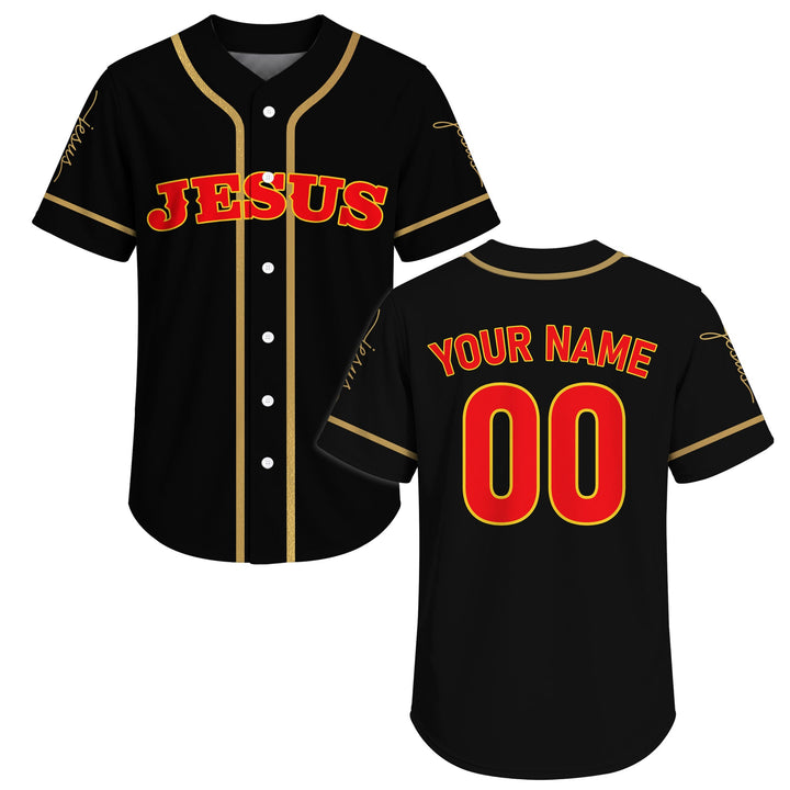 Personalized Christian Baseball Jersey – Custom Name & Number