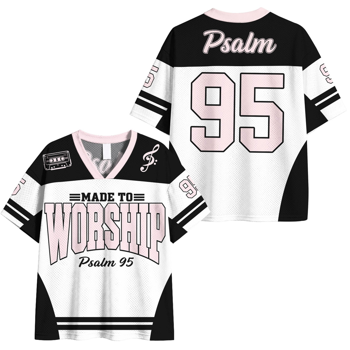 Christian Faith Mesh Jersey Collection – Jesus, Worship & Bible Verse Jerseys