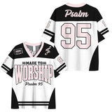 Christian Faith Mesh Jersey Collection – Jesus, Worship & Bible Verse Jerseys