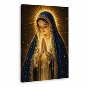 Blessed Virgin Mary Divine Light Art Print Poster/Canvas