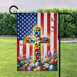 Easter Cross Flag – Celebrating Resurrection and Freedom