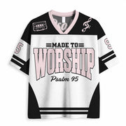 Christian Faith Mesh Jersey Collection – Jesus, Worship & Bible Verse Jerseys
