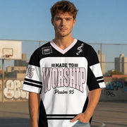 Christian Faith Mesh Jersey Collection – Jesus, Worship & Bible Verse Jerseys