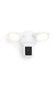 Ring Floodlight Cam Wired Pro, Home or business security, Retinal 2K Video, Color Night Vision and Two-Way Talk with Audio+, White