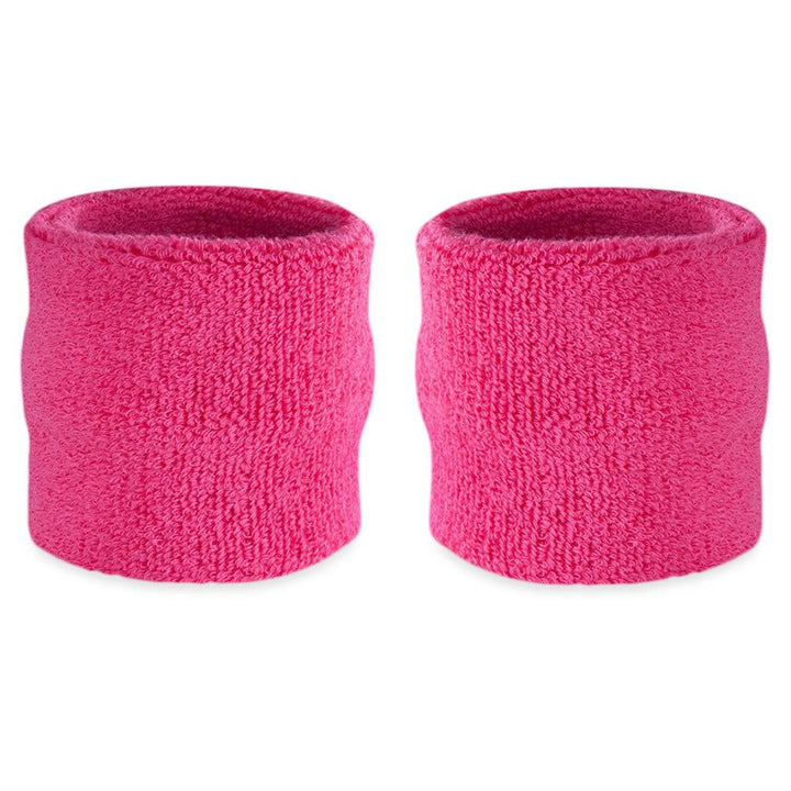 Suddora Wrist Sweatbands, Absorbent and Breathable Thick Cotton Bands for Working Out, Gymnastics, Basketball, Tennis, and Football, Multiuse Wristbands for Costumes and Cosplay