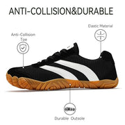 Barefoot Shoes Women Casual Sneakers,Wide Toe Box Shoe Women Zero Drop Shoe | Barefoot Shoes Men,Minimalist Trail Running Shoe,Non-Slip Lightweight Breathable Comfortable Fashion Walking Hiking Shoes