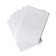 Vault X Exact Fit Inner Sleeves (500 Pack) Clear for Trading Cards | Double-sleeve cards inside toploaders & holders. Perfect-fit clear inner sleeves, acid-free. 500-pack, archival-safe.