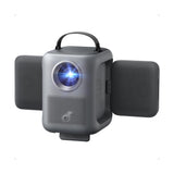 soundcore Nebula P1i Portable Projector with Flippable Speaker | Google TV, Wi-Fi, Bluetooth, Autofocus and Auto Keystone, All-Glass Lens, 4K Support, 380 ANSI Lumens, 20W Dolby Audio, 1080p