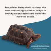 Fluker's Freeze Dried River Shrimp, Nutrient-Packed, Ideal for Lizards, Reptiles, Birds, Fish, Hedgehogs, 1 Oz