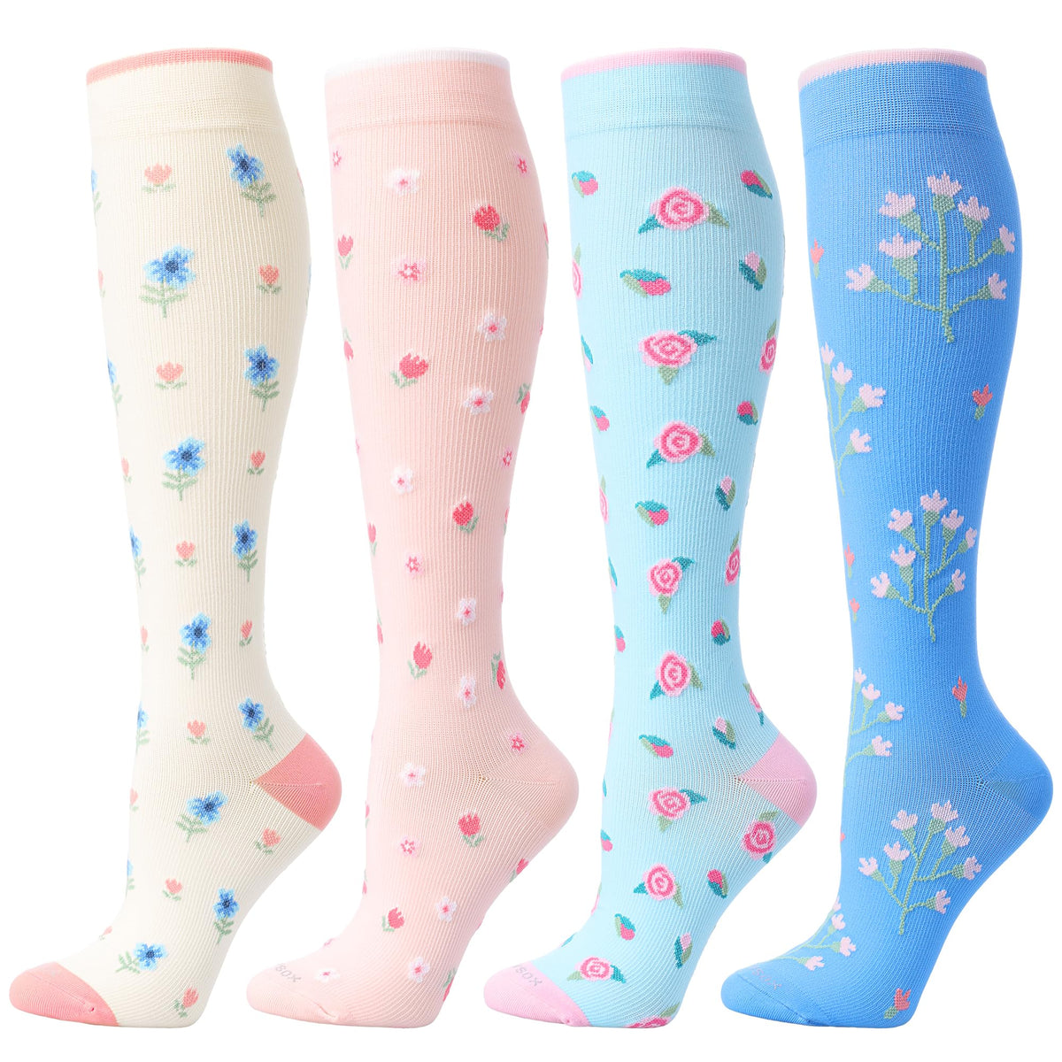 LEVSOX Compression Socks Women and Men, 20-30mmHg, Best for Nurses, Travel, Pregnancy