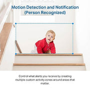 Tapo 2K Pan Tilt Security Camera for Baby Monitor, Dog Camera,C211(2-Pack) | Motion Detection, 2-Way Audio Siren, Night Vision, Cloud &SD Card Storage, Works with Alexa & Google Home, Black