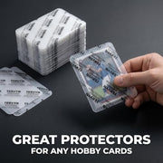 120 Pack Trading Card Shipping Protectors-3.5"x4.5"