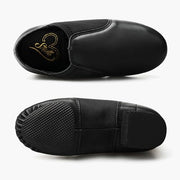 Stelle Jazz Shoes for Girls Genuine Leather Slip-On Dance Shoes