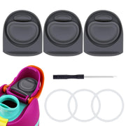 3 Sets Replacement Rubber Seal Gasket Parts for Owala FreeSip 24oz 32oz F1 | Water Bottle Lid Top Silicone Stopper and O Ring Compatible with Owala 16/19/24/32/40 oz Cap Mouth Insert Piece Accessories