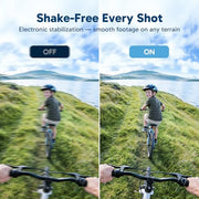 AKASO EK7000 4K30FPS 20MP WiFi Action Camera with EIS Ultra HD 131FT Waterproof Underwater Camera Remote Control 4X Zoom Support External Microphone Black