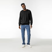 Gildan Adult Fleece Crewneck Sweatshirt, Style G18000, Multipack, Black (1-Pack), Large