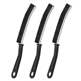 Crevice Cleaning Brush,Thin Grout Brush for Bathroom Tile,Premium window track Crevice Cleaning Tool Aluminum Support with 15° Angle Magic Brush, Thin Brush for Home Kitchen