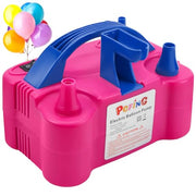 PCFING Balloon Pump Electric and Balloon Tying Tool in One with Dual Nozzle