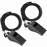 JKQAGD 2 Sports Whistles with Lanyard, Loud Crisp Sound Whistle Ideal for Coaches, Referees, Officials,Outdoor Enthusiasts, and Family Emergencies.