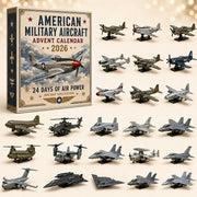 ✈️🇺🇸 American Military Aircraft Advent Calendar 2026 – 24 Days of Air Power