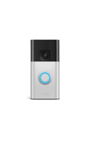 Ring Battery Doorbell, Home or business security with Head-to-Toe video, Live View with Two-Way Talk, and Motion Detection & Alerts, Satin Nickel