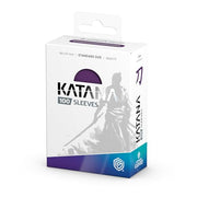 Ultimate Guard Katana Card Sleeves: 100 Standard Size TCG Sleeves, 66 x 91mm, Iris Bloom Back, Tournament Quality, No PVC & Acid-Free, High Clarity