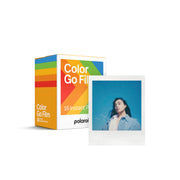 Polaroid Go Color Film, White Frame, 16 Photos (6017), Compatible with Go Cameras Only