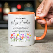 Custom Name Teacher Mug – Appreciation Gift for Teachers