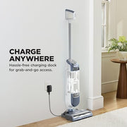 Shark Freestyle Max Cordless Upright Vacuum, Nordic Blue, SV2002 | Multi-Surface Cleaning, Lightweight, Easy Maintenance, Large Dust Cup, 2-Speed Brushroll, LED Headlights