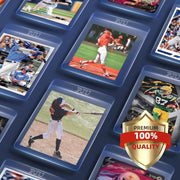 100ct Semi Rigid Card Holders & 100ct Card Sleeves for PSA Graded Cards | PSA, SGC, BGS, CSG Graded Card Submissions, Semi Rigid Baseball Card Sleeves Protectors, PSA Graded Trading Cards Sleeves