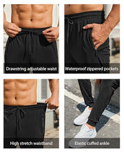 FOGFIRE Mens Sweatpants with Zipper Pockets Lightweight Athletic Joggers for Workout Running Gym Track Casual Wear