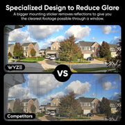 WYZE Window Camera, WiFi Indoor Security Cam, Anti-Glare Color Night Vision