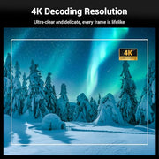 HAPPRUN 1500 ANSI Smart Outdoor Projector, Built-in Apps, 30W Dolby Audio | 4K Decoding,Auto Focus,10K+ Apps,Movie Projector with WiFi Bluetooth,Portable Indoor Proyector Compatible with Phone/TV Stick