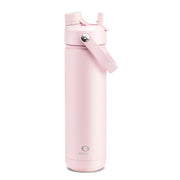 ENCOOL Insulated Water Bottle with Straw Stainless Steel Water Bottle, Leak-Proof, BPA-Free, Double Wall Vacuum Keeps Cold for 24 Hours for Sports, Travel, School (26 oz, Cotton Candy)