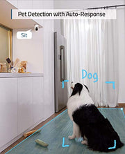 eufy Security Indoor Cam E220, Dog/Pet Camera, Pan and Tilt | 2K Wi-Fi Plug-in, AI Tracking and Alerts, Night Vision, HomeBase 3/Mini/Prof S1 Compatible, Voice Assistant Support