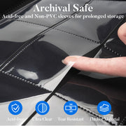 Fabmaker Top Load Binder Holds 360 Cards, Portable Card Binder with Handle | Side Loading Trading Card Storage for 3" x 4" Hard Card Sleeves, Collectible Card Album Case for Games, Sports Cards