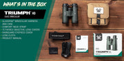 Vortex Triumph HD 10x42 Binoculars | HD Optics, Tripod Adaptable, Waterproof, Fogproof, Shockproof, Included Glasspak Harness - Unlimited, Unconditional Warranty