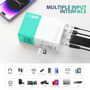 Mini Projector Portable for Gift, Led Outdoor Movie Projector