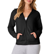 Hanes Women's EcoSmart Fleece Sweatshirt for Women, Soft Midweight - Full-Zip Hoodie, Sweatshirt, or 1/4 Zip