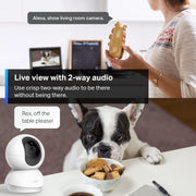 Tapo 1080p Pan/Tilt Security Camera for Baby Monitor, Pet Camera, C200 | Motion Detection, 2-Way Audio, Night Vision, Cloud & SD Card Storage, Works with Alexa & Google Home