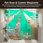 WYZE Indoor Cam Pan, 2K Pan-Tilt Security Camera for Baby/Pet Monitoring | AI Motion Tracking, IR Night Vision, 2-Way Audio, Physical Privacy Mode, Works with Alexa and Google Assistant