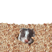 Kaytee Aspen Bedding for Small Animals, 52.4 Liter | Less mess. Aspen hamster bedding. 99.9% dust-free wood shavings, guinea pig bedding, no aromatic oils