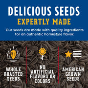 DAVID Jumbo Sunflower Seeds, Original Flavor, 16 oz. | 8g protein per serving; Original flavor; great for baseball games & road trips; also perfect for desk snacking