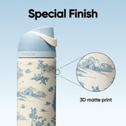 Owala FreeSip Stainless Steel Water Bottle 24 oz Toile Be Home