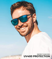 KALIYADI Polarized Sunglasses Men, Lightweight Mens Sunglasses Polarized UV Protection Driving Fishing Golf
