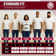 NCAA Gameday Cotton T-Shirt for Men and Women | Officially Licensed NCAA Tee - Preshrunk Ring-Spun Cotton - Screen-Printed Team Logo