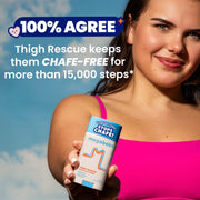 Megababe Thigh Rescue Anti-Chafe Stick | Prevents Skin Chafe & Irritation | Thighs, arms, Bra-Lines & More