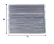 Vault X Exact Fit Inner Sleeves (500 Pack) Clear for Trading Cards | Double-sleeve cards inside toploaders & holders. Perfect-fit clear inner sleeves, acid-free. 500-pack, archival-safe.