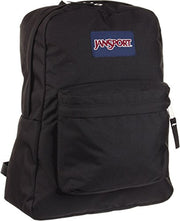 JanSport SuperBreak One Backpacks - Durable, Lightweight Bookbag with 1 Main Compartment, Front Utility Pocket with Built-in Organizer - Premium Backpack, Black